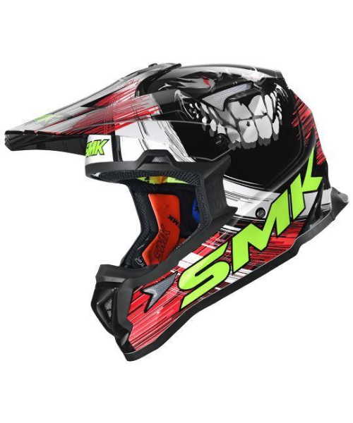 SMK Allterra With Smiley Graphics GL234 Helmet