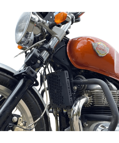 Buy Auto Engina Interceptor 650 Radiator Guard Black – Bikester