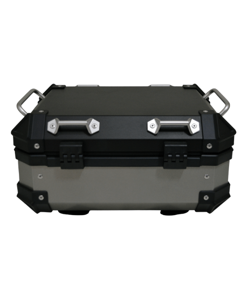 Moto Vanguard Aluminium Top Box 22 Ltr - Silver