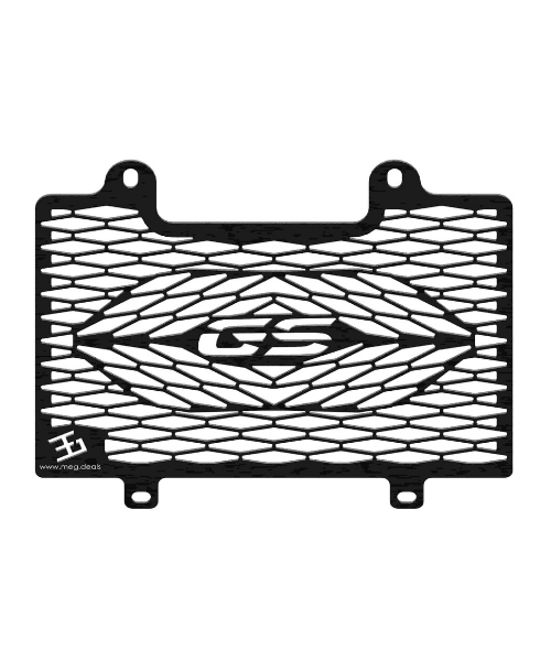 Meg Radiator Guard for BMW G310GS - Matt Silver