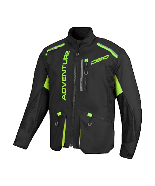 DSG Adv Riding Jacket Black Yellow Fluo Bikester Global
