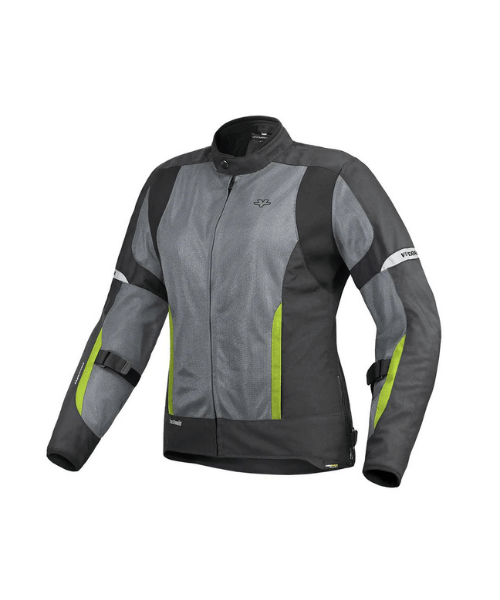 Viaterra Ellis Women’S Street Mesh Riding Jacket - Green