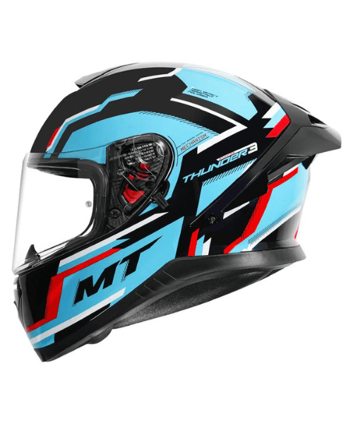 Buy MT Thunder SV Pro Blaze B7 Helmet Gloss Blue