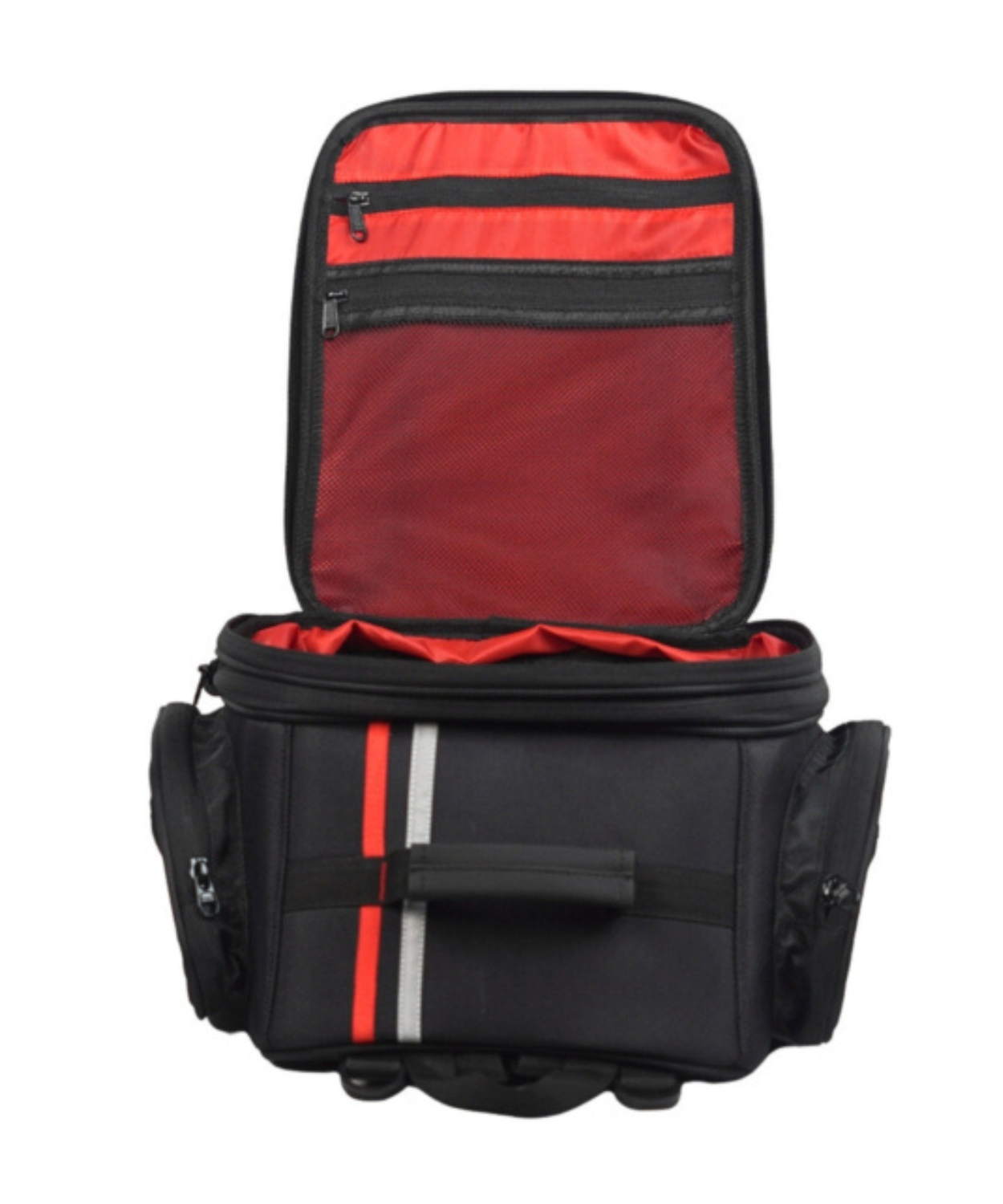 Bison ProGear Magnite Magnetic 28L Tank Bag - Black Red