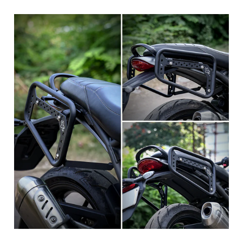 Viaterra Triumph Speed 400 Saddle Bag Rack - Viaterra