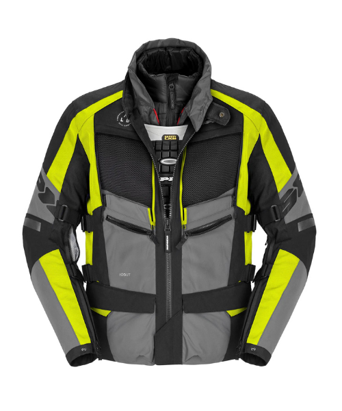 Buy Spidi 4Season Evo Riding Jacket Black Yellow – Bikester Global