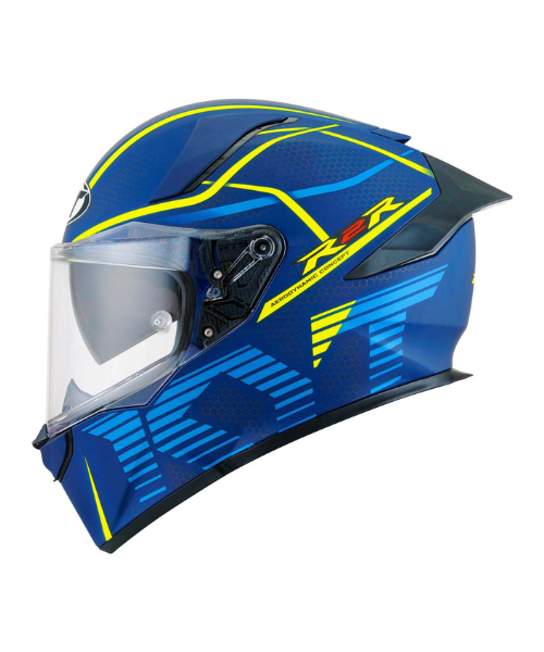 Buy KYT R2R Pro Concept Helmet Matt Blue Yellow