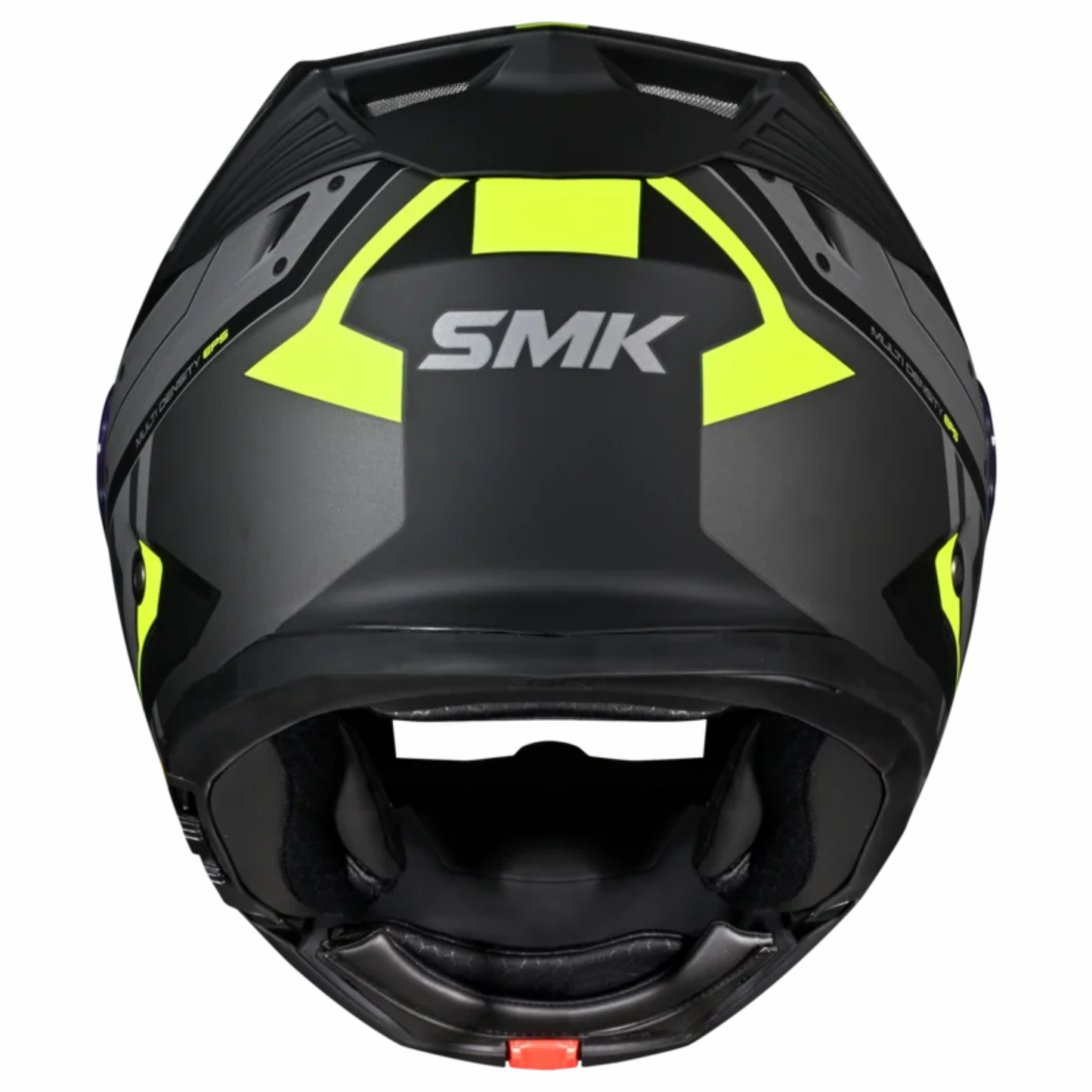 SMK Gullwing Tekker MA264 Black Grey Yellow Matt Helmet