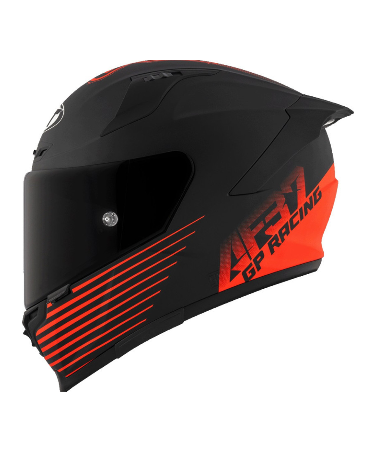 Buy KYT Striker 2V AF37 Full Face Helmet Matt Black Red