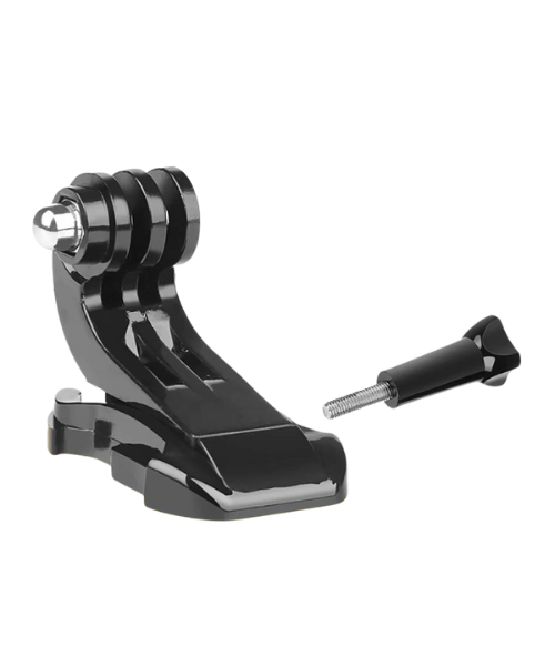 Moto Arch J Hook Buckle Mount Compatible for GoPro and Other Action Cameras Black