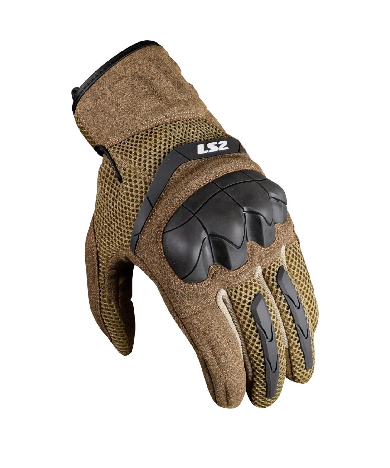 Buy LS2 Kubra Riding Gloves Brown