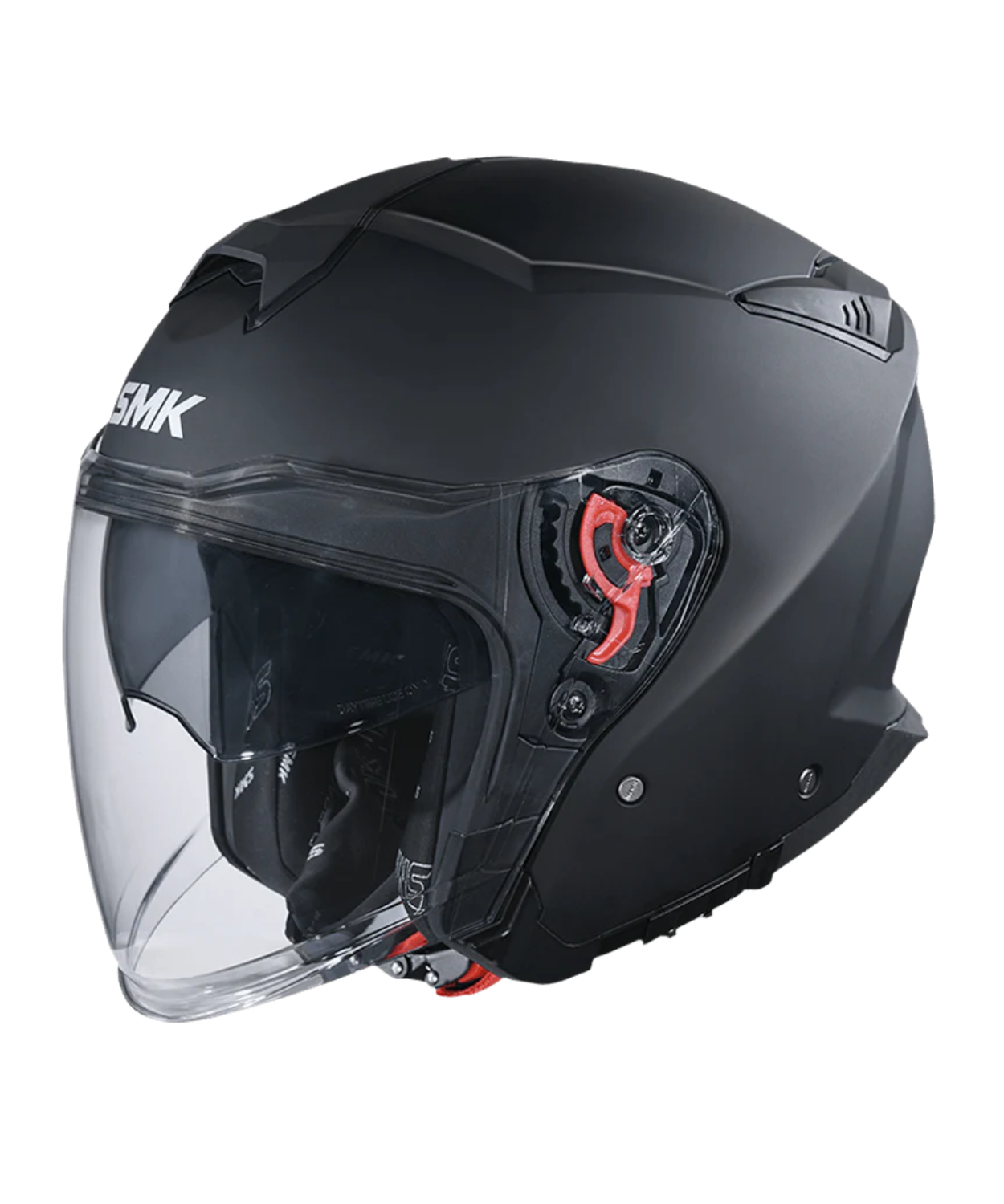 Buy SMK GTJ MA200 Half Face Helmet Solid Matt Black – Bikester