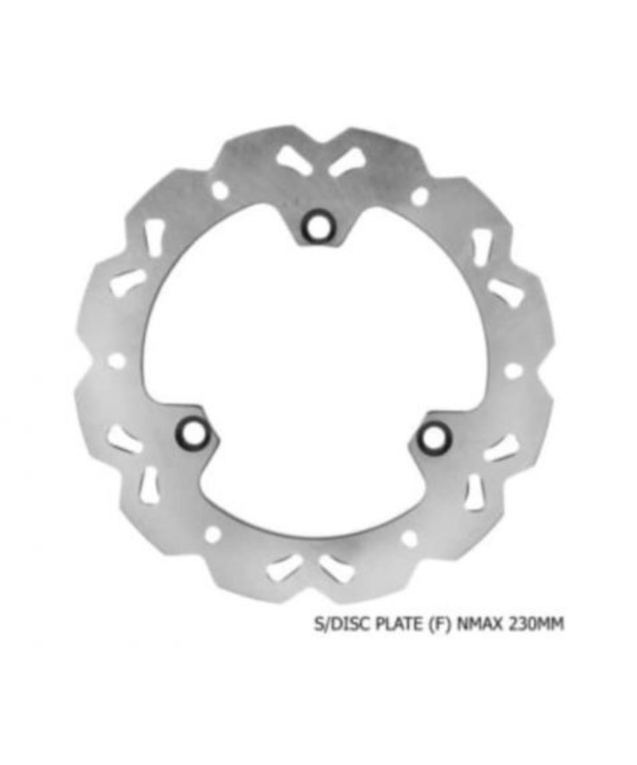 RCB Steel Brake Disc E Series Aerox 230MM Silver - 01D0480Z