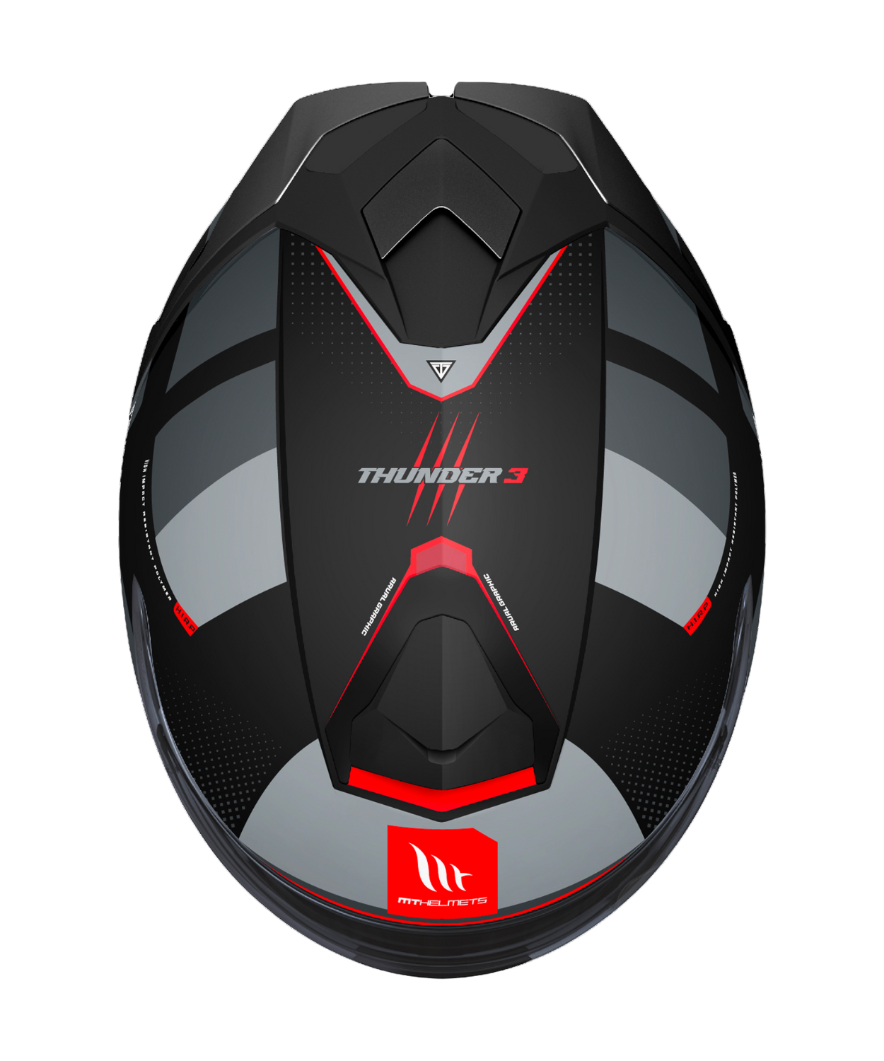 MT Thunder 3 SV Pro Arual B1 Helmet - Gloss Grey Black Pink