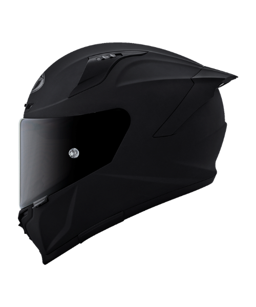 KYT Striker Plain Helmet - Matt Black