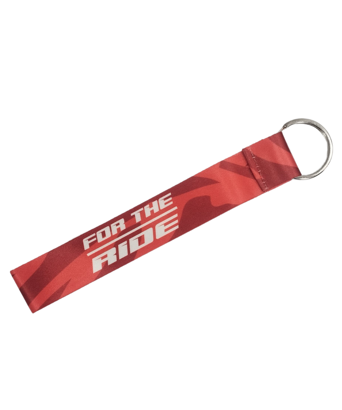 Fast Bend Triumph for the Ride Cloth Keychain - Red - Fast Bend
