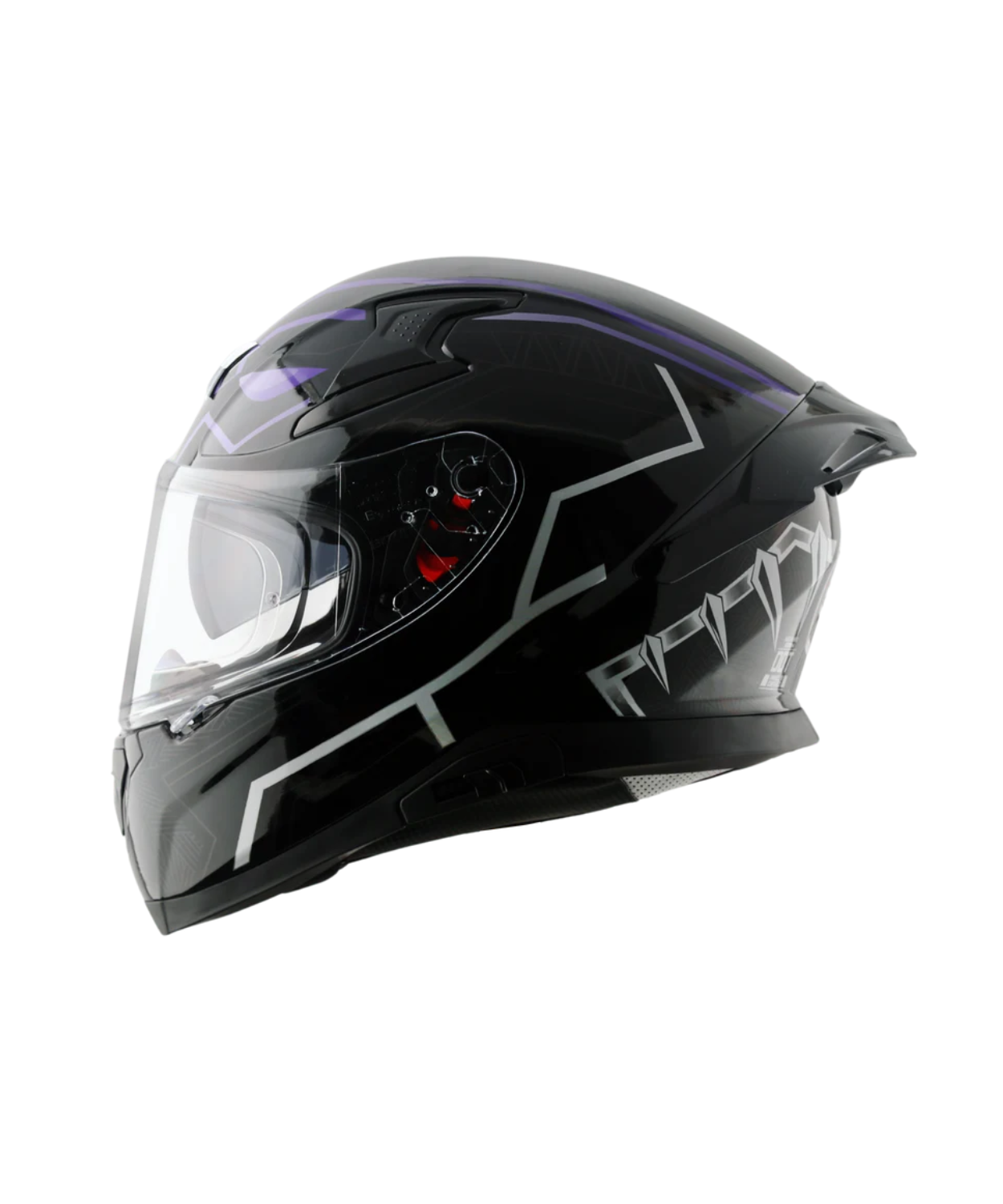 Buy Axor Apex Marvel Black Panther Helmet Gloss Black Purple