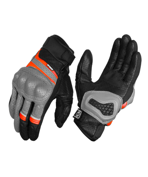 Buy Rynox Air GT SP Gloves Grey Orange – Bikester Global
