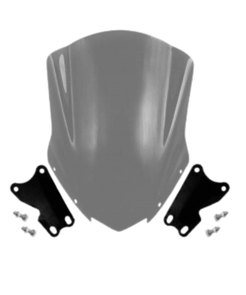 VisorBros Street Windscreen for Bajaj Dominar - Light Smoke