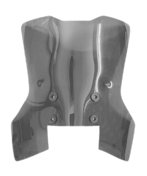 VisorBros Touring Windscreen for Suzuki Vstrom 250SX - Light Smoke