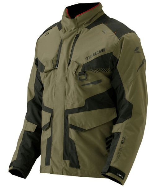 RS Taichi Drymaster Explorer Textile Riding Jacket - Khaki