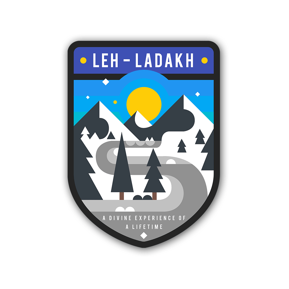 Leh-Ladakh Sticker