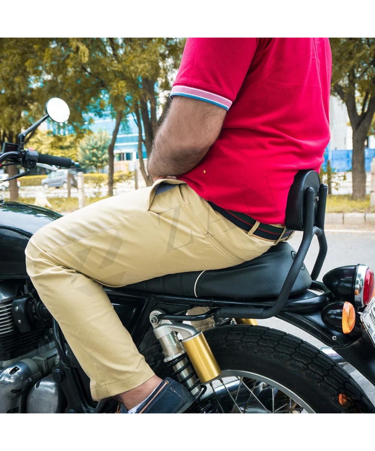 Zana Royal Enfield Interceptor 650 / Continental GT 650 Back Rest - ZI-6032 - Zana