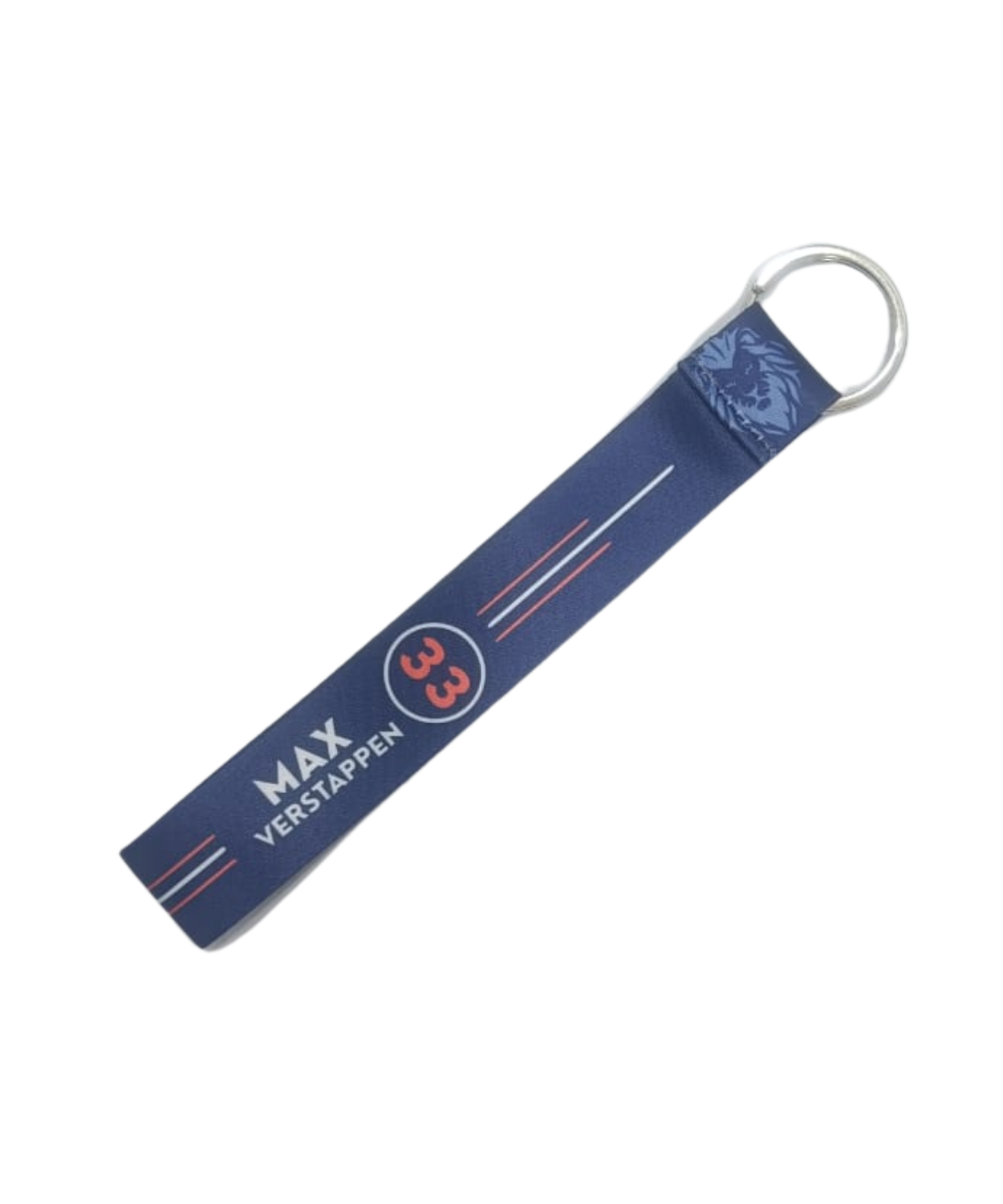 Fast Bend Max Verstappen 33 Cloth Keychain - Blue