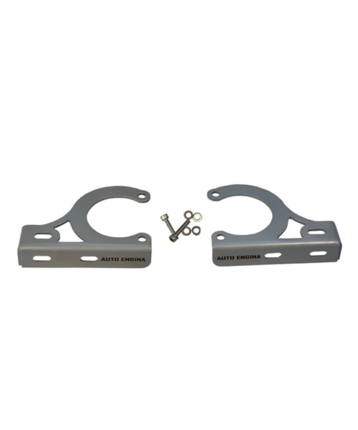 Auto Engina Fog Light Clamp/Mount for Royal Enfield Himalayan 411 - Silver