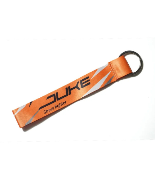 Fast Bend KTM Duke Cloth Keychain - Black White Orange - Fast Bend