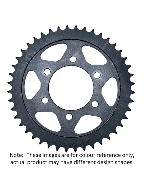 Crank1 Performance Motorcycle Sprocket Pitch 525 - CPR1489.44T - Black
