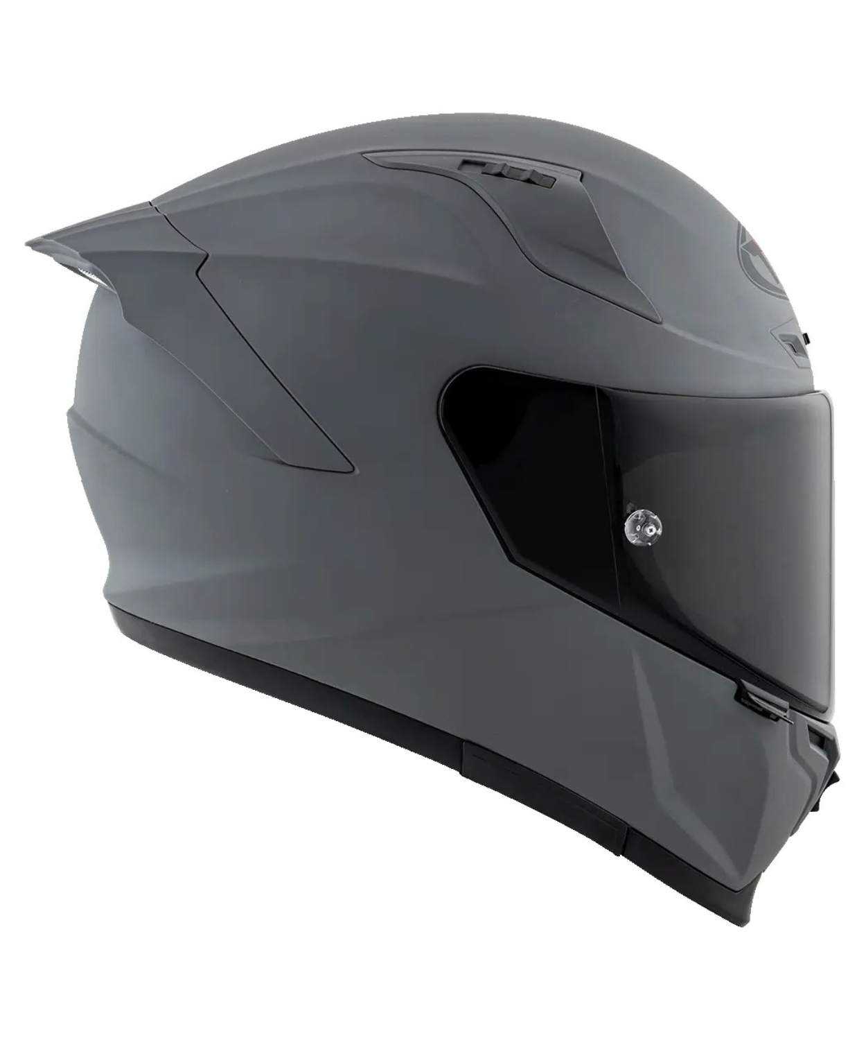 KYT Striker 2V Plain GRL Full Face Helmet - Matt Grey