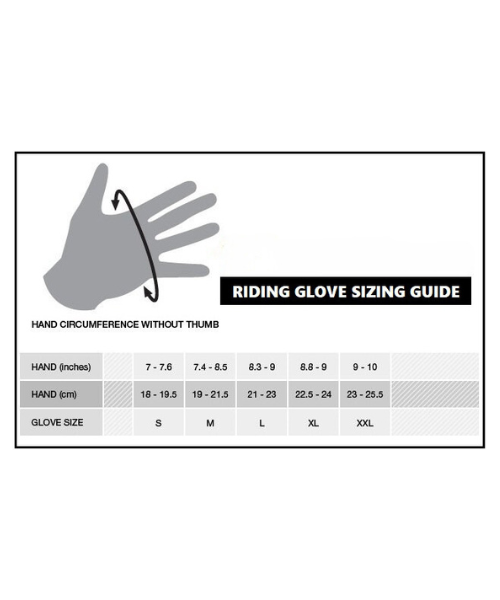 Tarmac Tex II Riding Gloves with Palm Sliders - Red