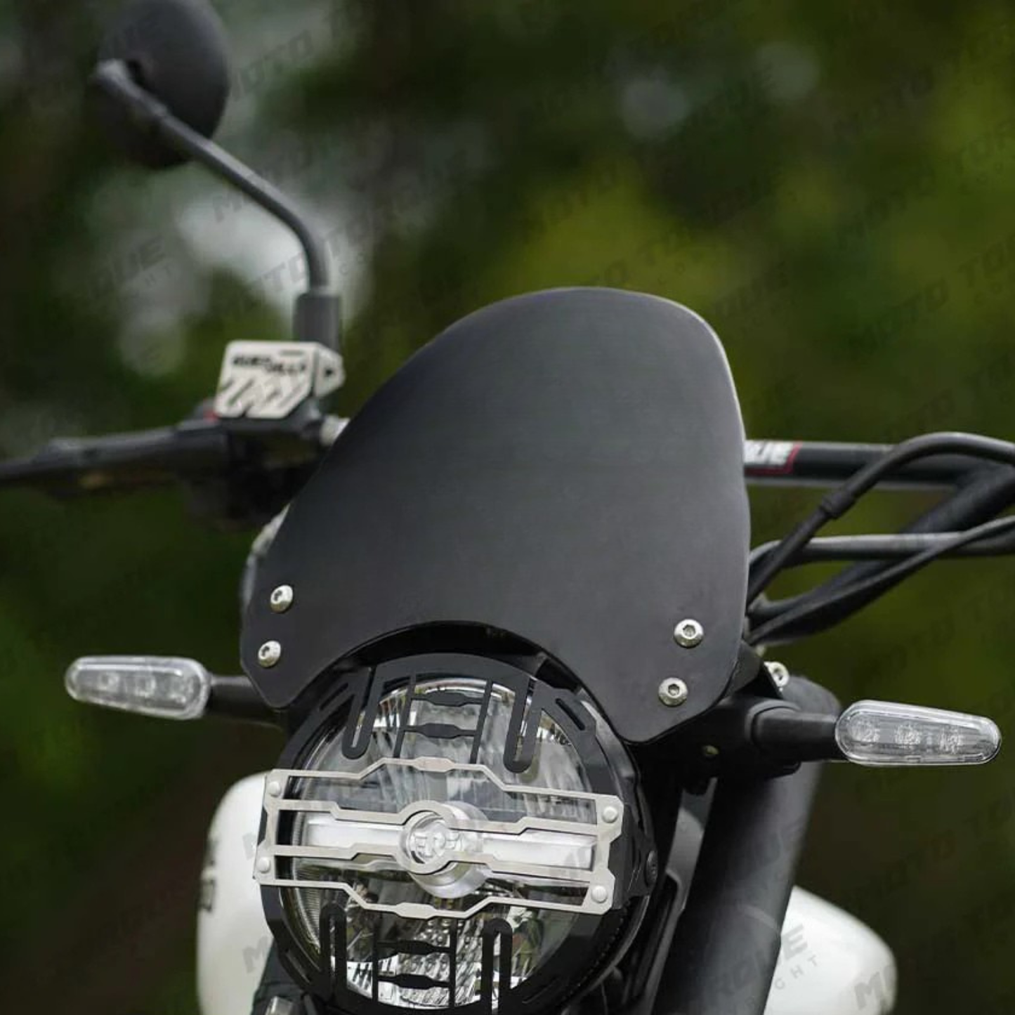 Moto Torque Guerrilla 450 Windshield / Visor - Black