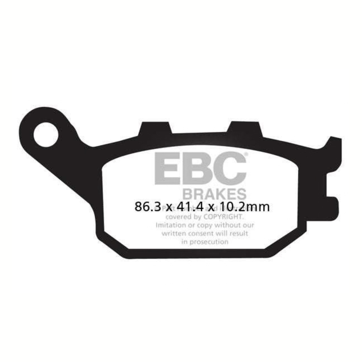 EBC Kawasaki Z650 RS (2022 Onwards) Fully Sintered Brake Pads