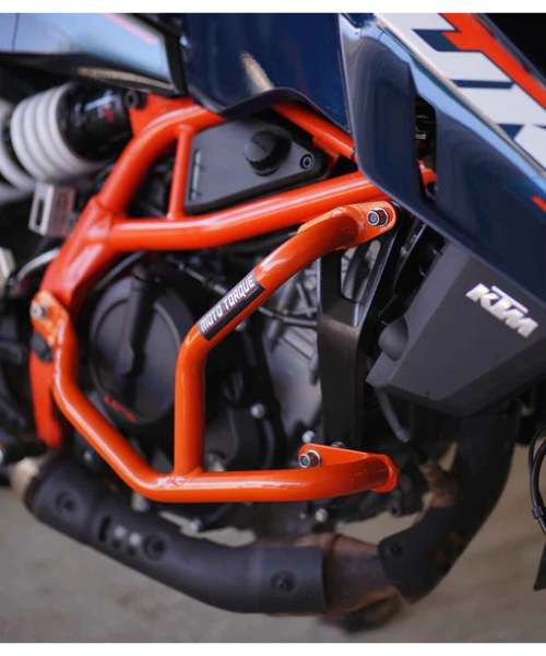 Moto Torque Beetle Crash Guard For Duke 250/390 Gen 3 - Orange
