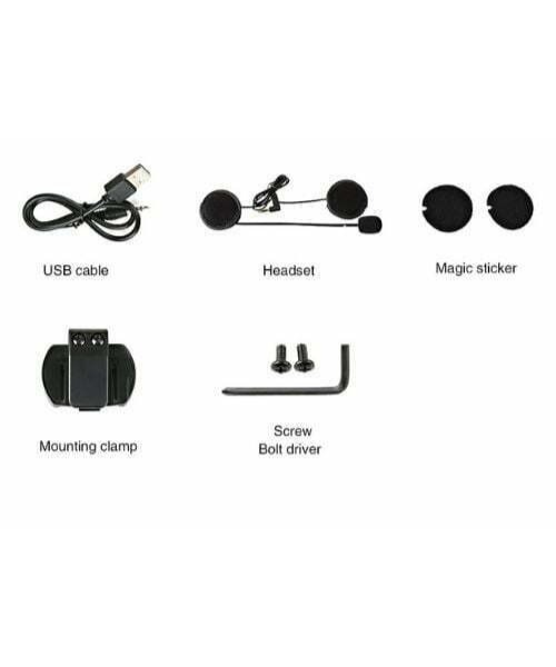 BSDDP V6 Motorcycle Bluetooth Intercom Headset - Vnetphone