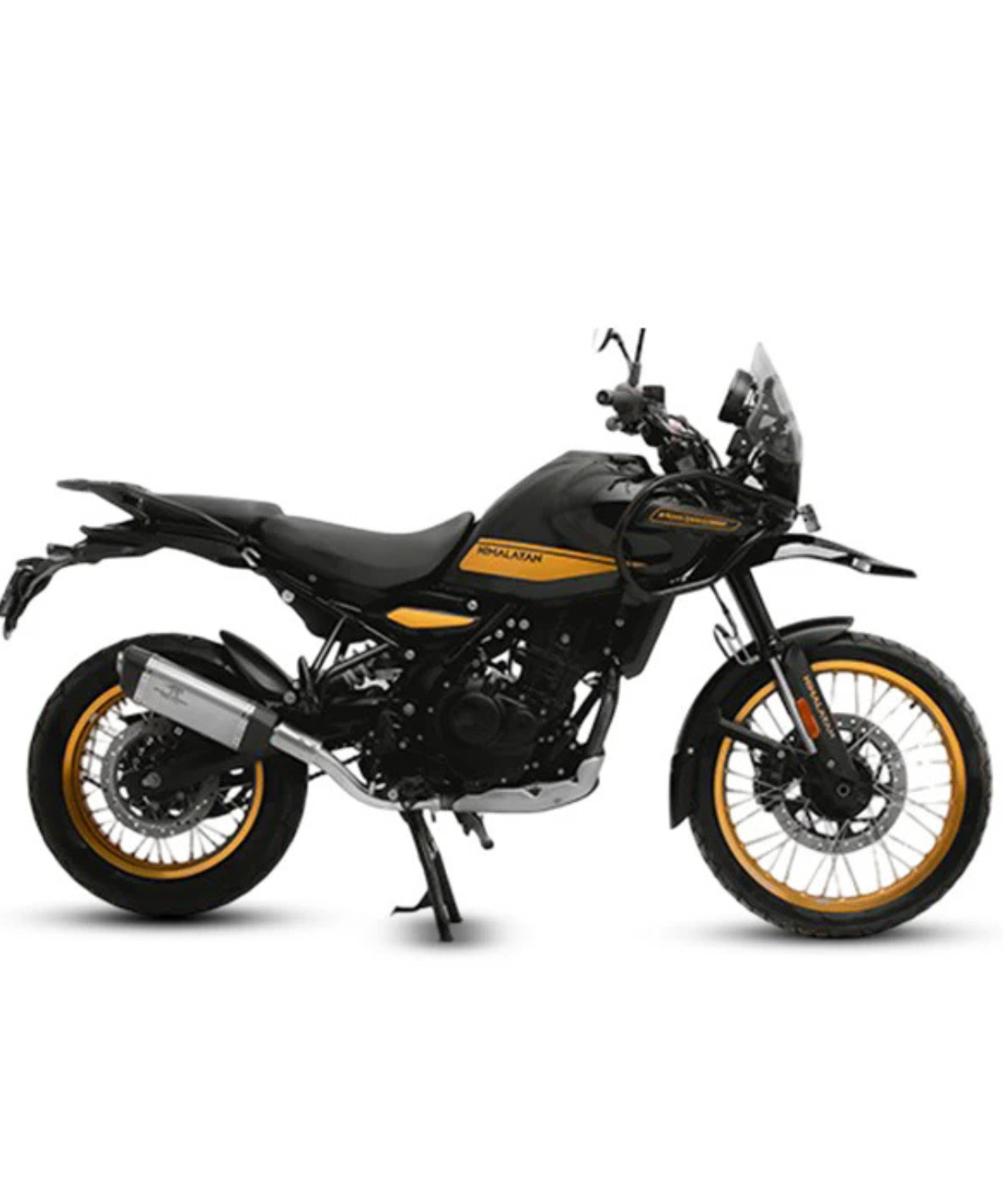 Red Rooster Performance Vertex Pro Exhaust for RE Himalayan 450 - Silver Polish