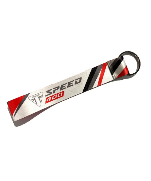 Fast Bend Speed 400 Freedom Cloth Keychain - Red