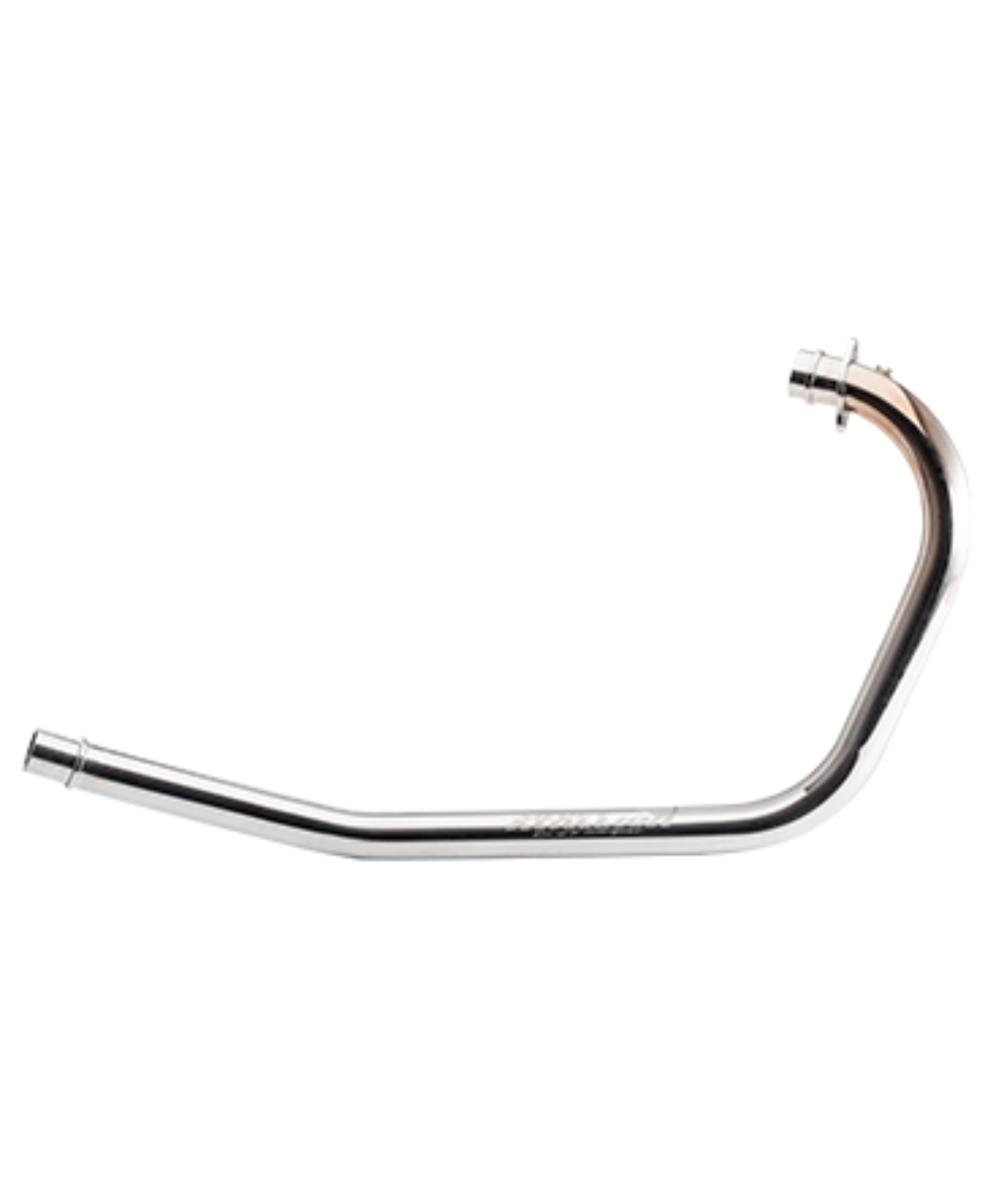 Silver Stallion RE Interceptor / GT 650 Free Flow Bend Pipe - Silver