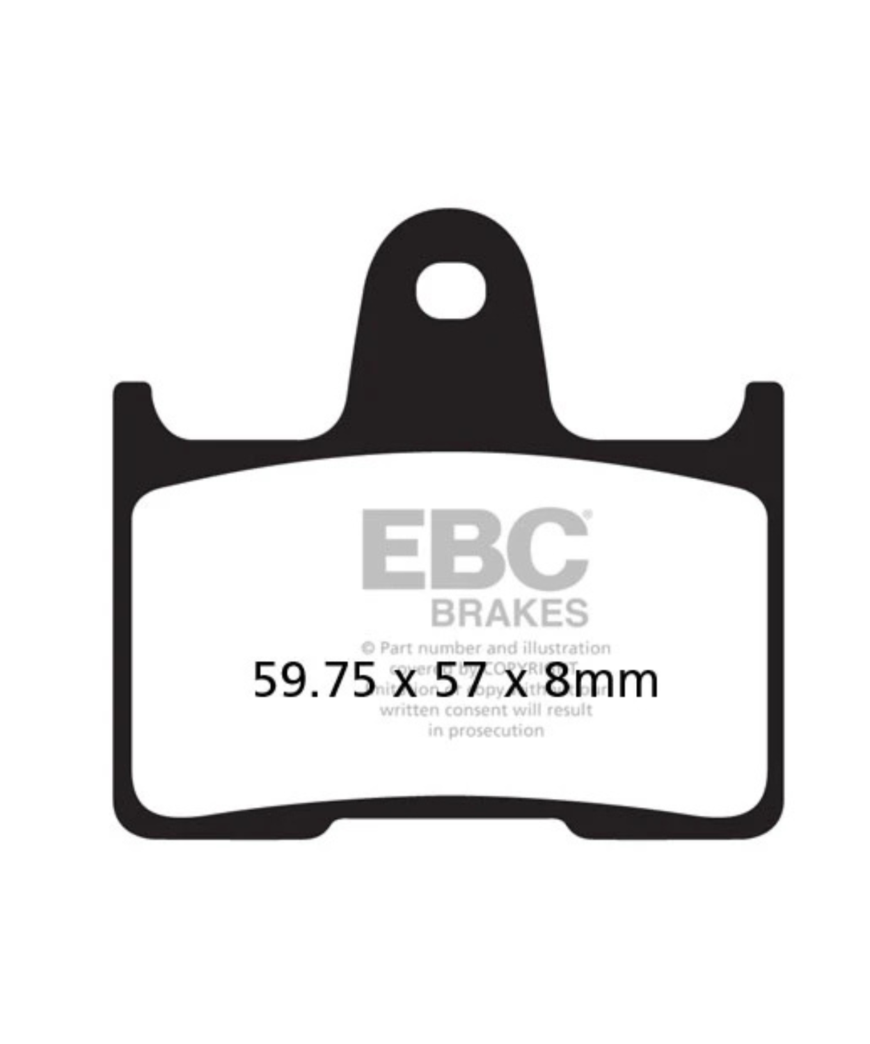 EBC Kawasaki Ninja ZX 14R (2021) Fully Sintered Brake Pads