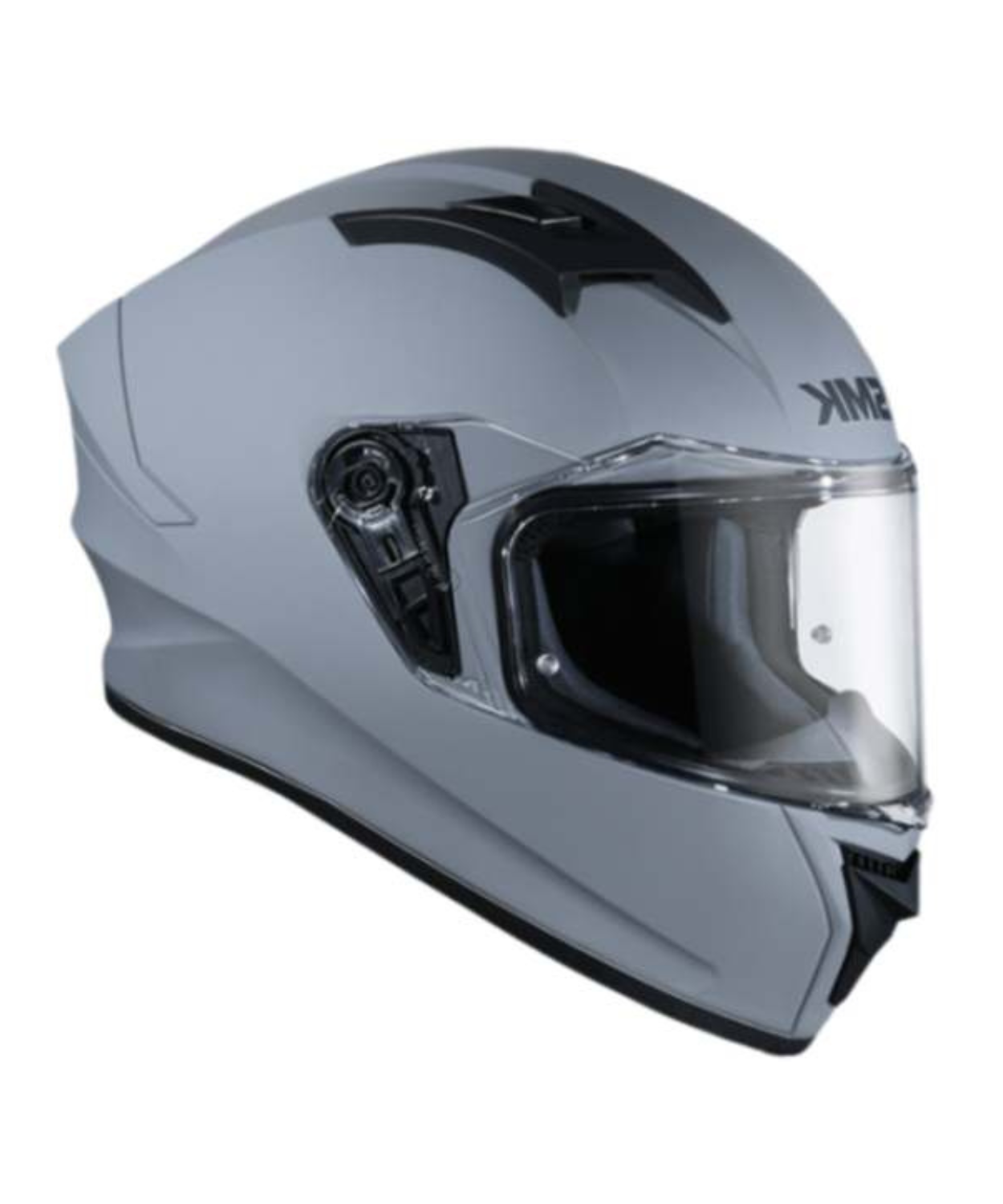 SMK Stellar Soild MA600 Full Face Helmet - Matt Nardo Grey