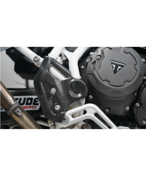 RLZ Carbon Fiber Heel Guards for Triumph Tiger 900