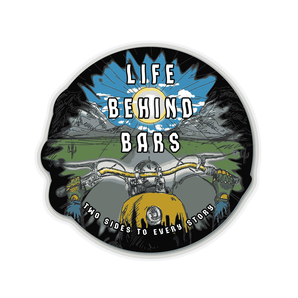 Life Behind Bars Sticker