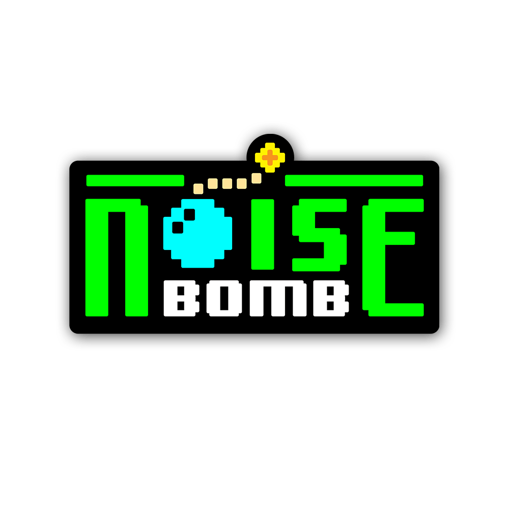 Noise Bomb Sticker