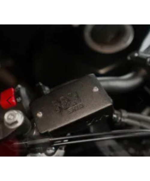 Zana Honda NX500 Front Fluid Reservoir Aluminium Cover - Black - ZI-8479 - Zana