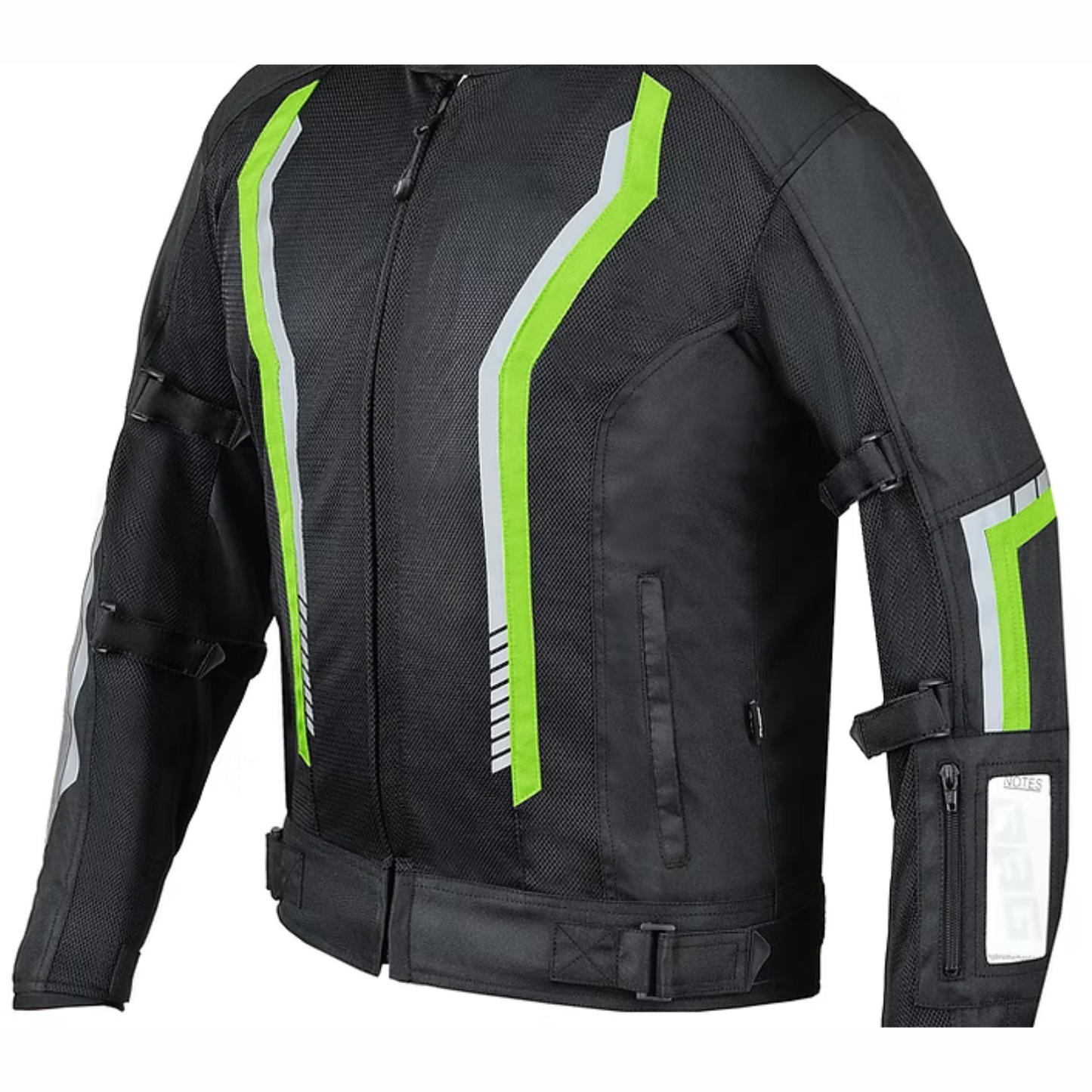BBG Xplorer Riding Jacket with Liner - Neon