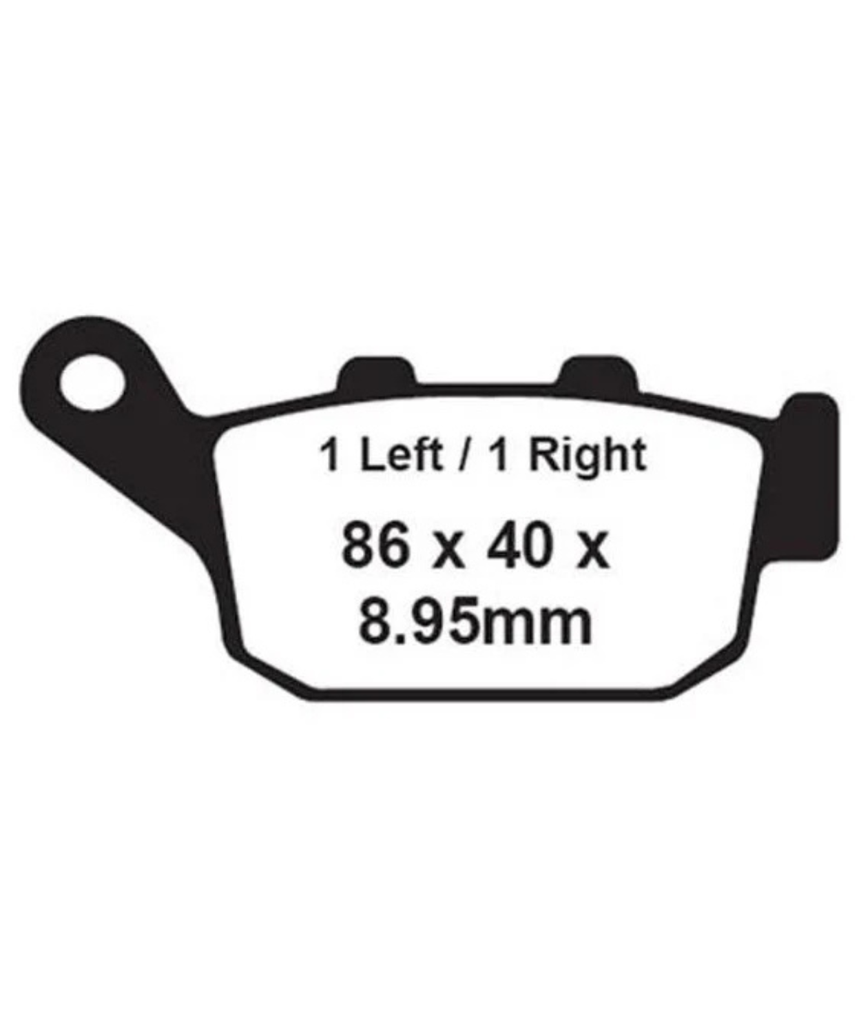 EBC Suzuki GW250 Inazuma (2014) Fully Sintered Brake Pads