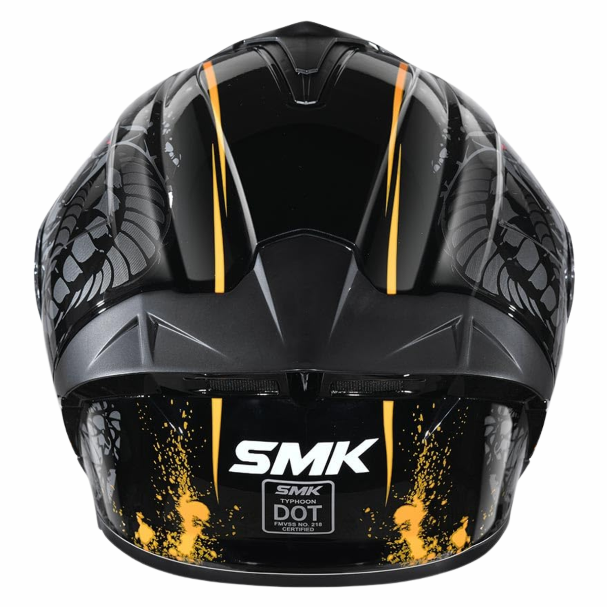 SMK Typhoon Reptile Graphics MA267 Helmet - SMK