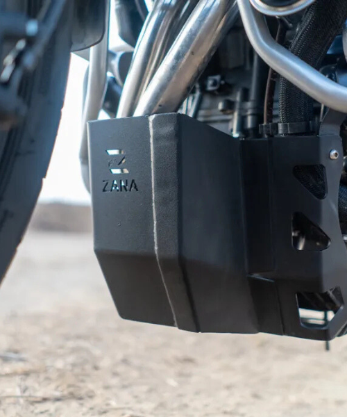 Zana Honda NX500 Bash Plate - Black - ZI-8474 - Zana